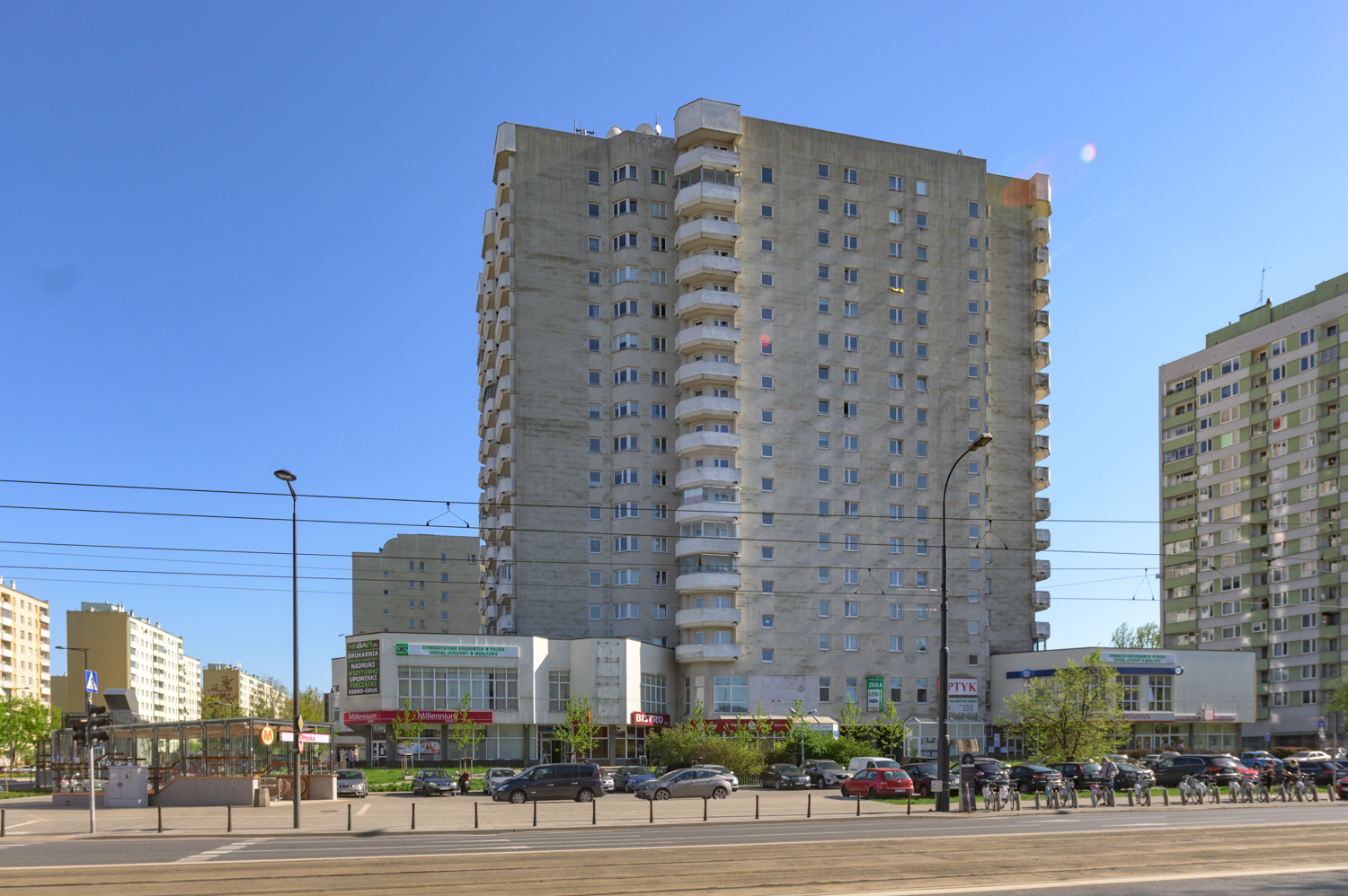 Zdjęcie architektury budynku Budynek mieszkalno-usługowy